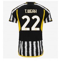 Juventus Timothy Weah #22 Domáci futbalový dres 2023-24 Krátky Rukáv